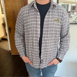 Mens Marquette University Logo Button Down